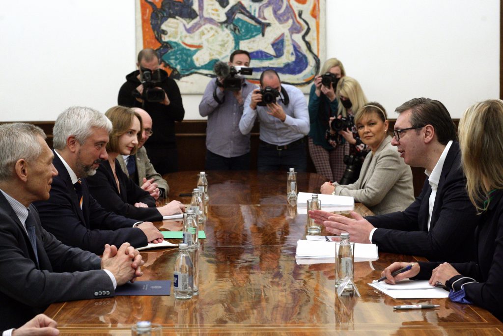 Aleksandar Vučić sa Jevgenije Primakov