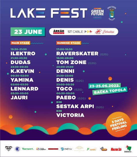 lake fest - nastupi