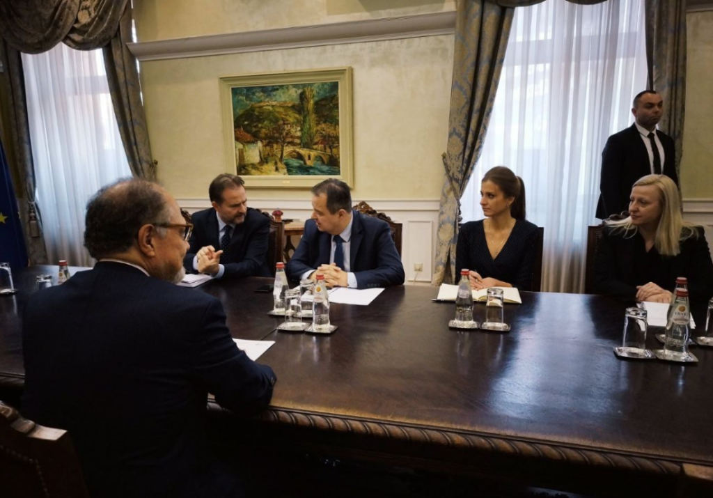 Ministar Dačić primio ambasadora Meksika