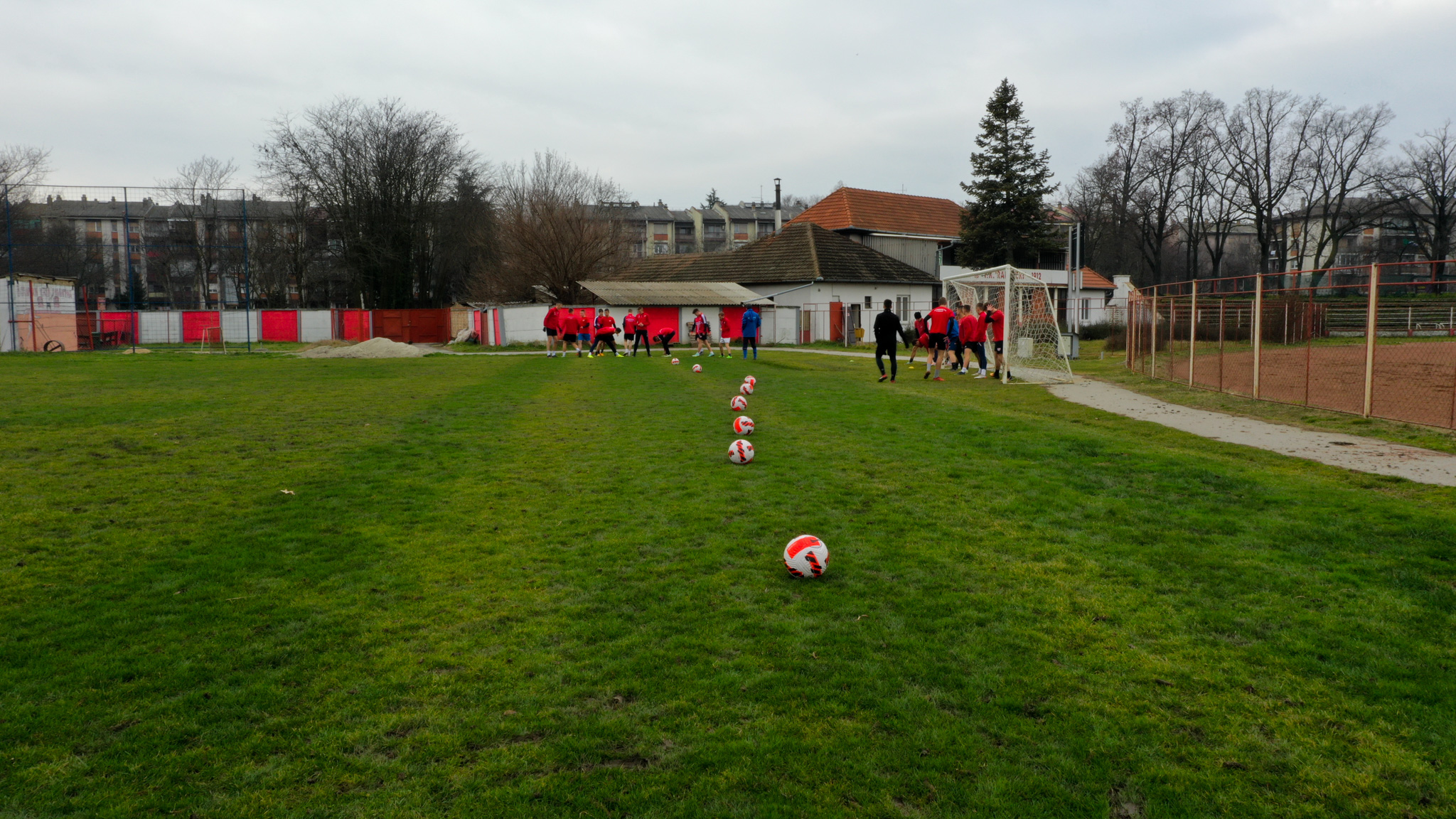 F.K. RADNIČKI SOMBOR 1912, Serbian professional football club, vintage flag  !