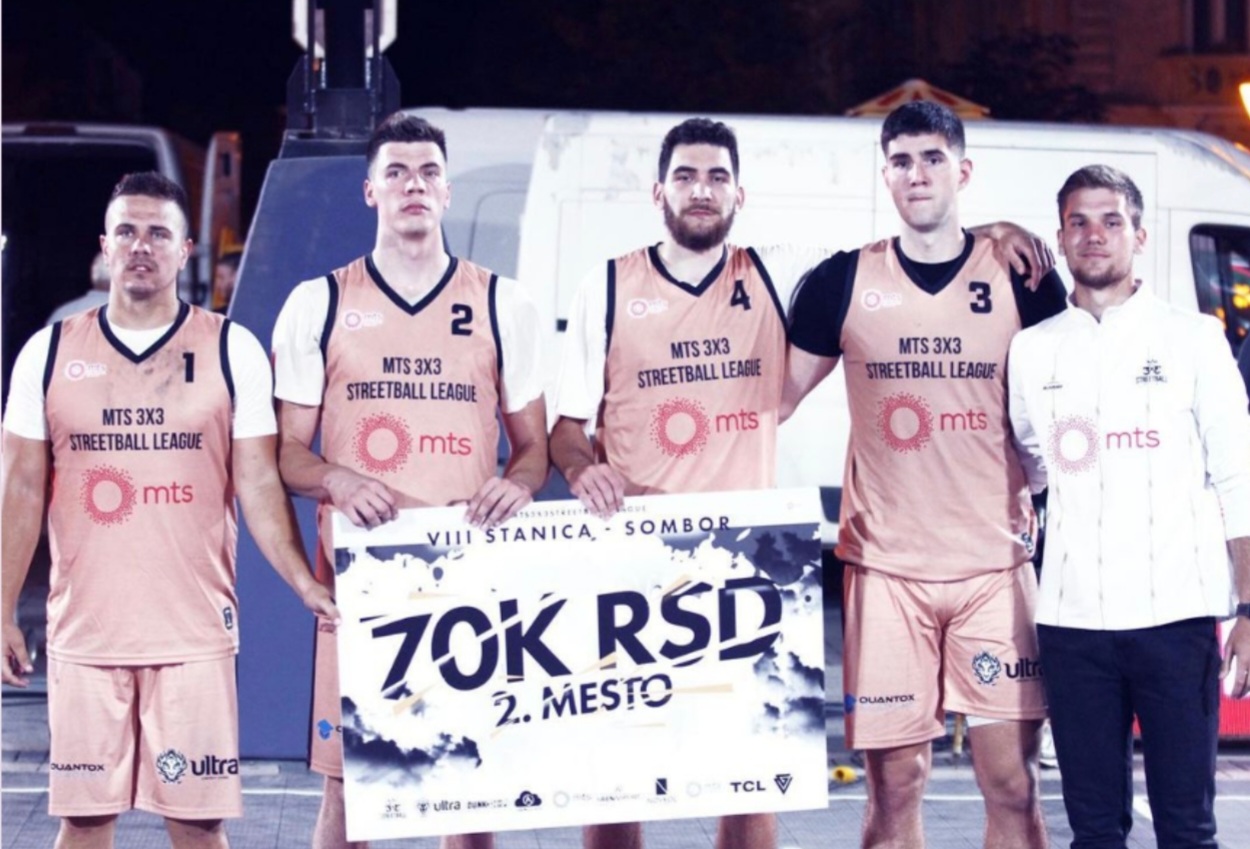 „MTS Streetball 3x3“ turnir u Somboru