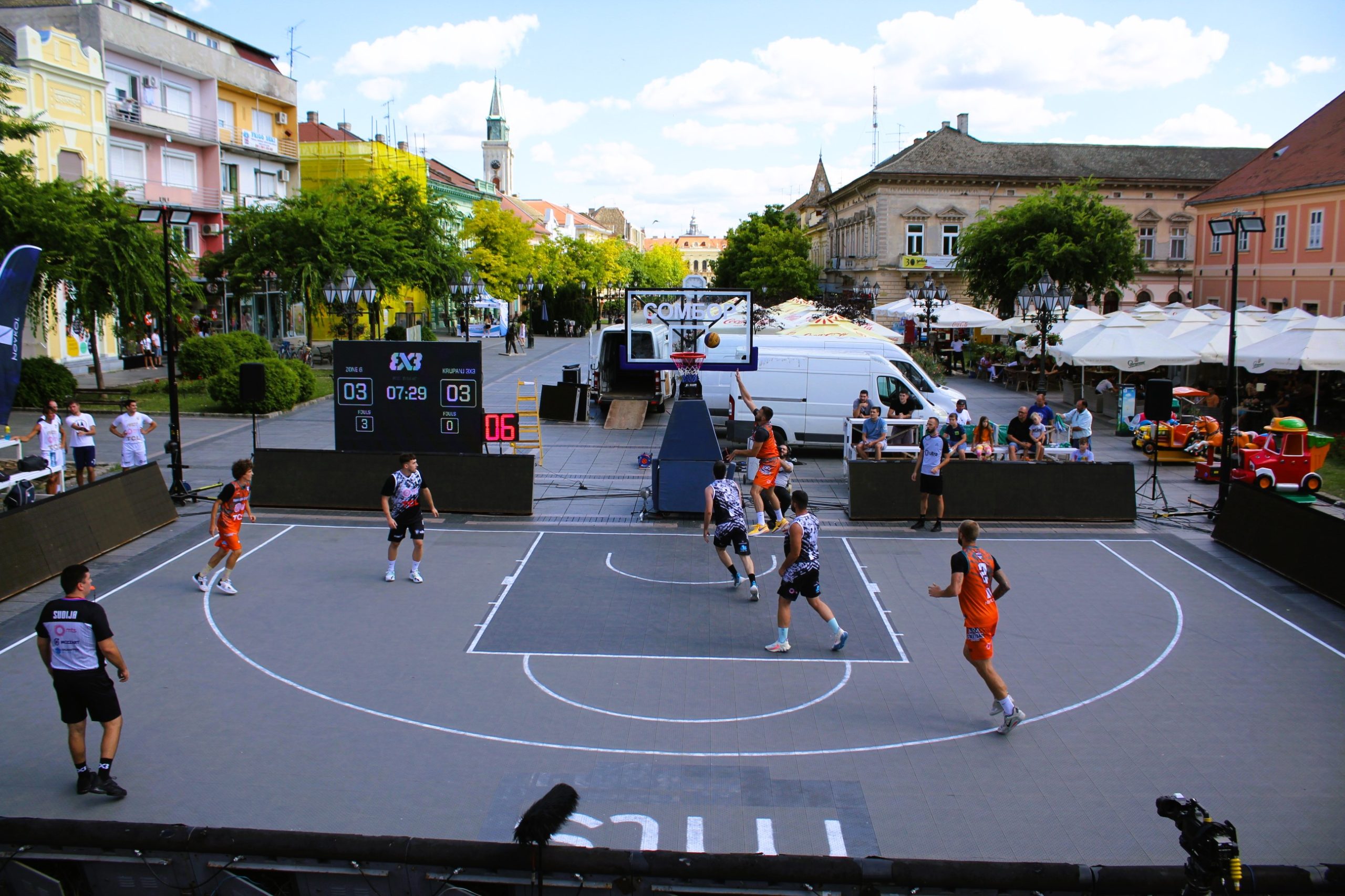 „MTS Streetball 3x3“ turnir u Somboru