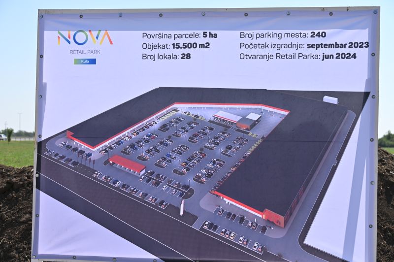 Počinje izgradnja tržnog centra „Nova Retail ParkKula"