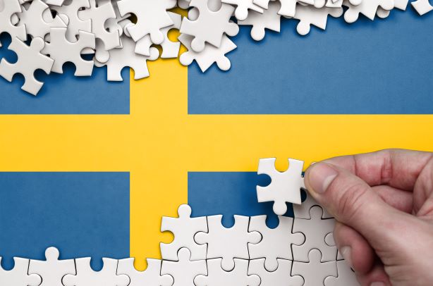 zastava švedske puzzle