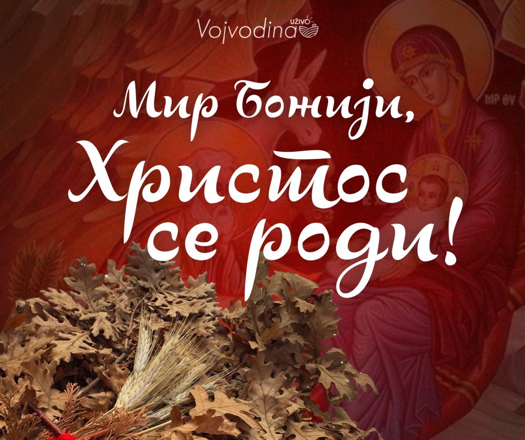 Mir Božji, Hristos sr rodi, Vojvodina uživo