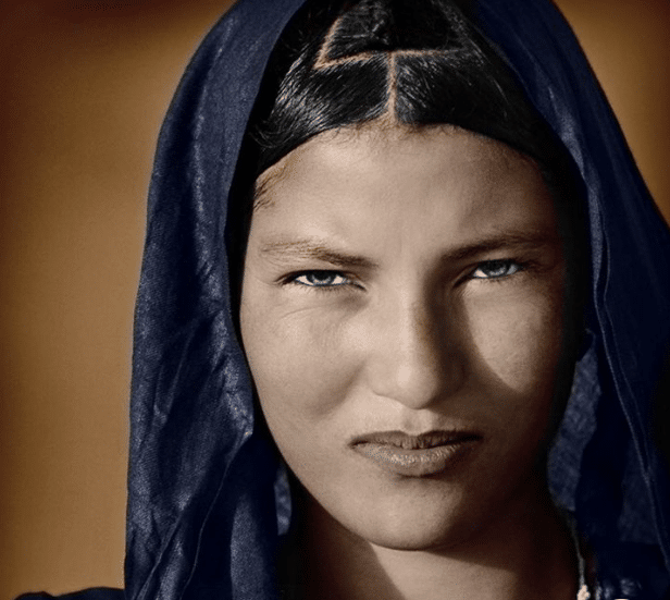 tuareg žena izvor pinterest