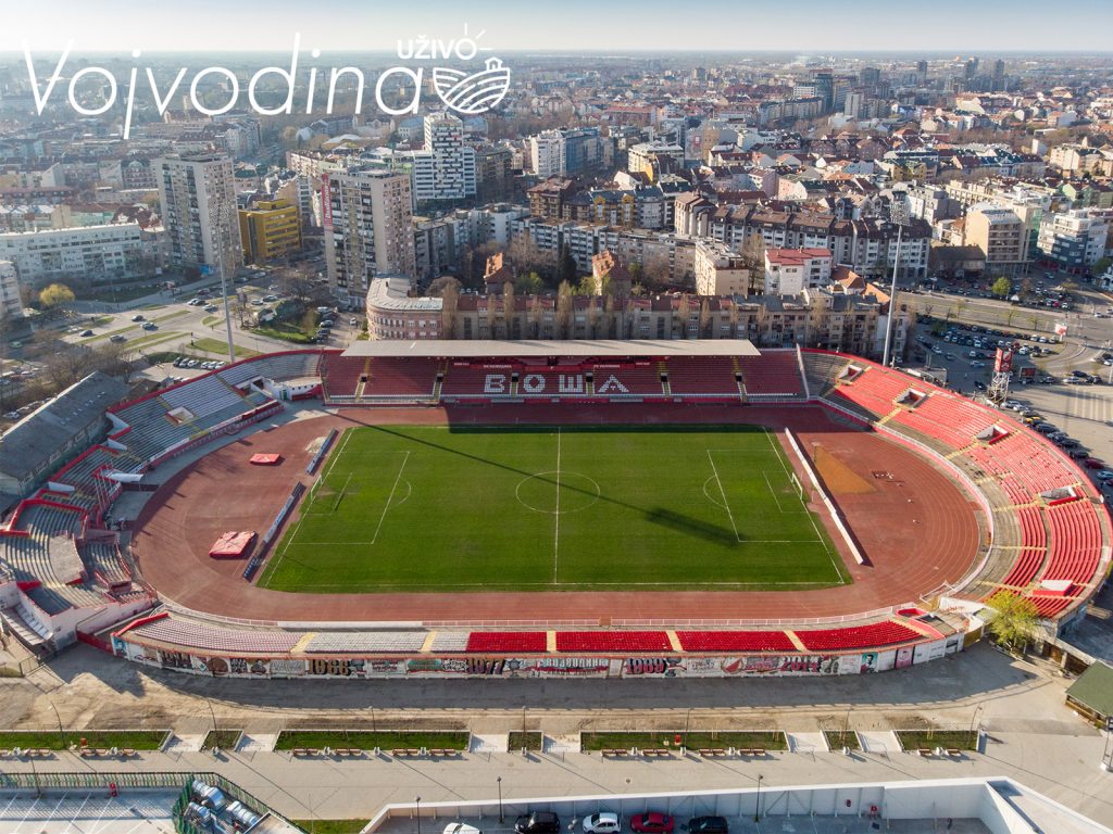 Novosadska stara dama, FK Vojvodina, Stadion, izvor Vojvodina uživo