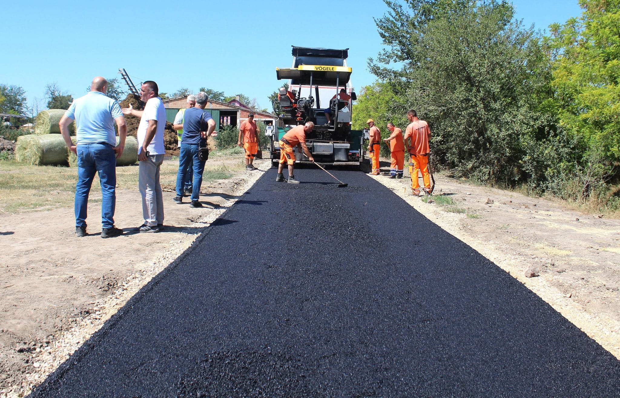 infrastuktura, rekonstrukcija puta, Sombor