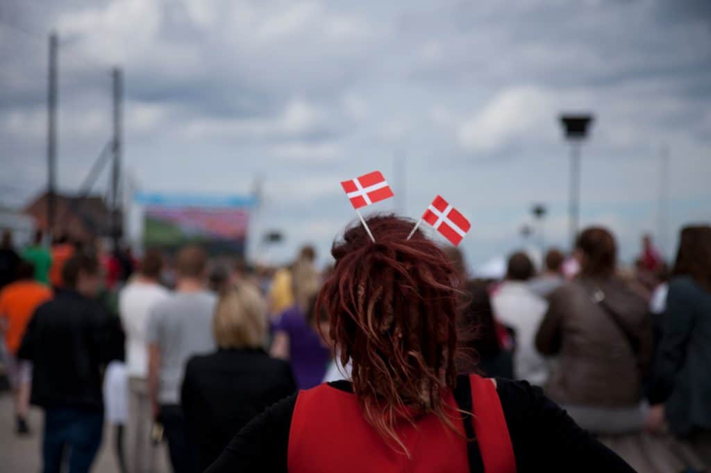 Danska zastava, shutterstock