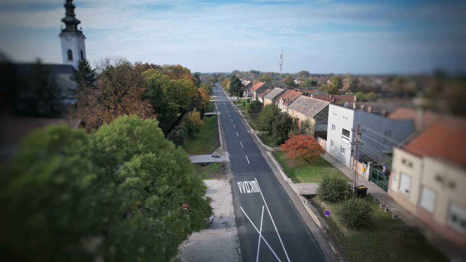 Završeni radovi na rekonstrukciji ulice Maršala Tita u Ruskom Krsturu