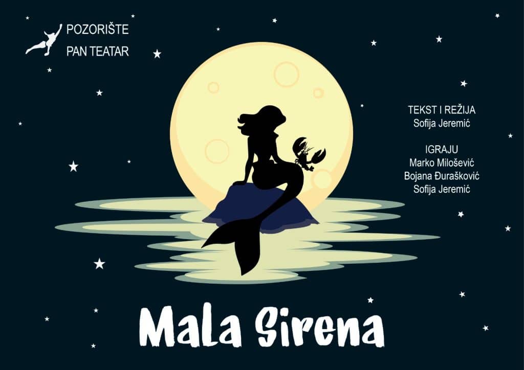 „Mala sirena“ 15. novembra u KC „Laza Kostić“