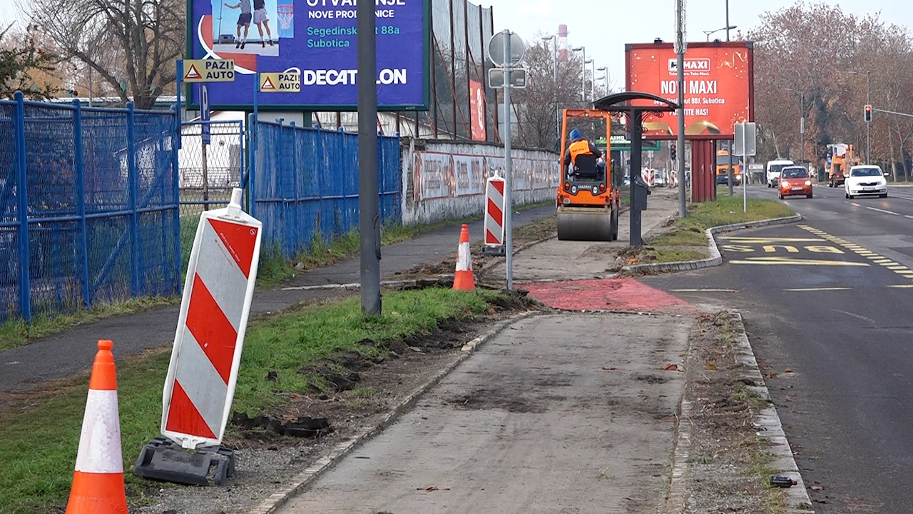 Subotica dobija nove biciklističke staze, a radi se i rehabilitacija starih