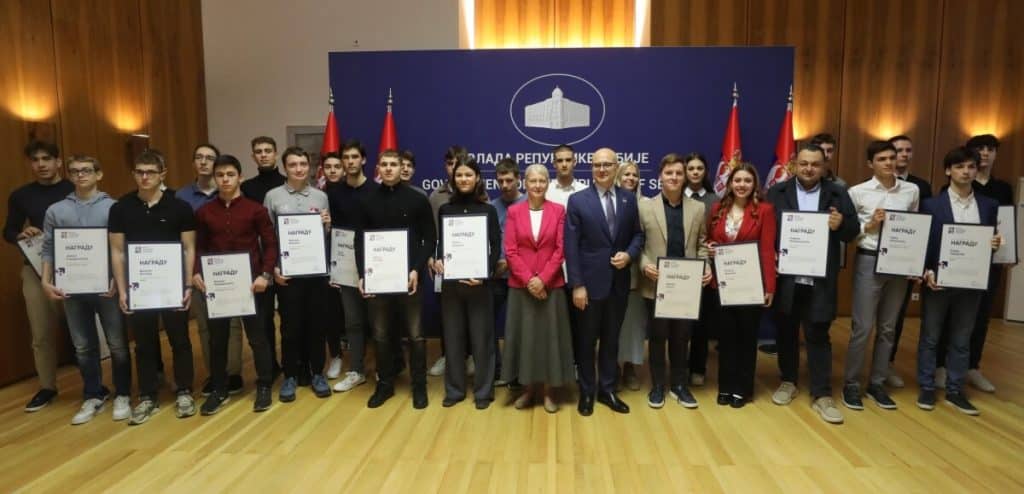 Majski i Marjanović na prijemu kod Vučevića