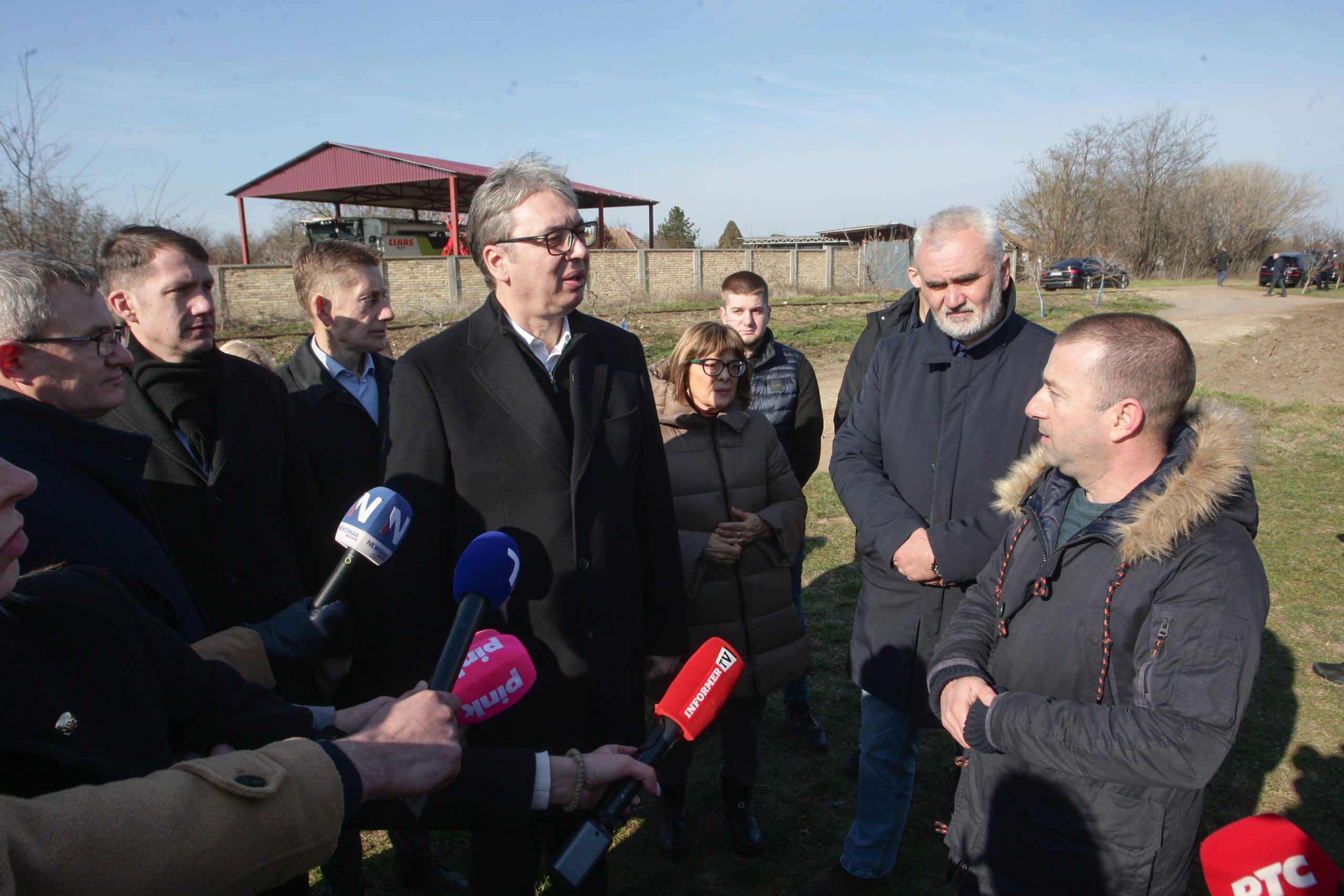 Novi Kneževac, Aleksandar vučić Balint Pastor Severnobabatski okrug Kikinda, Čoka, Kanjiža Tanjug , SAŠA PUSTINJAK