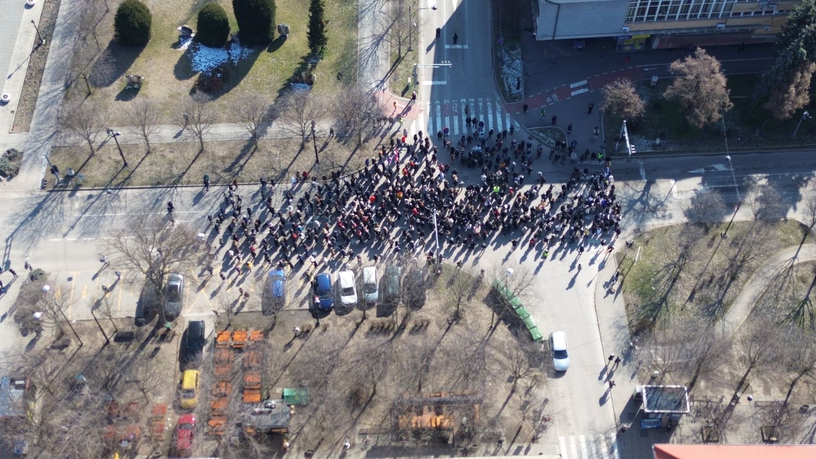 Sve manje građana u Somboru na protestima