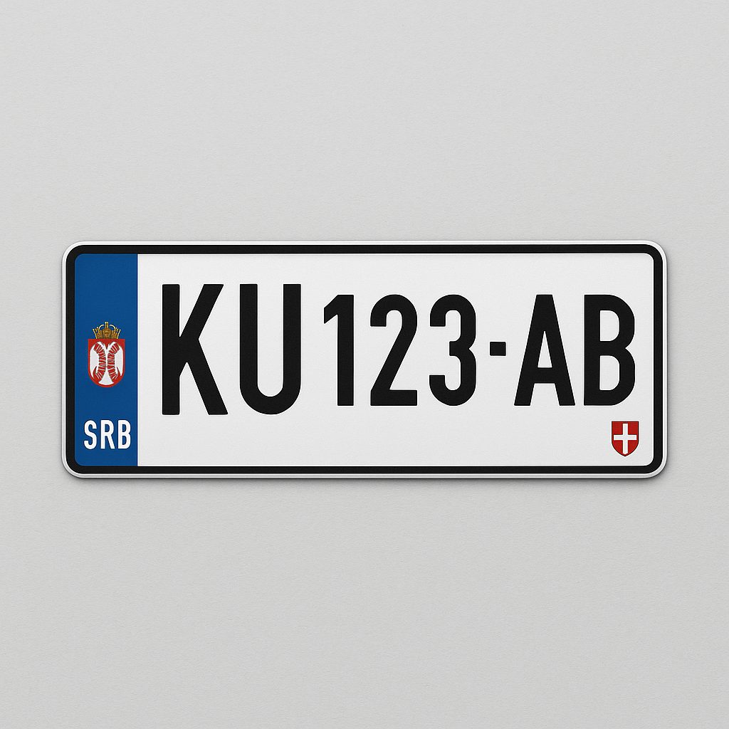 Nova registarska oznaka KU za vozila iz opštine Kula