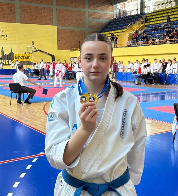Kristini Kosanović dve zlatne medalje