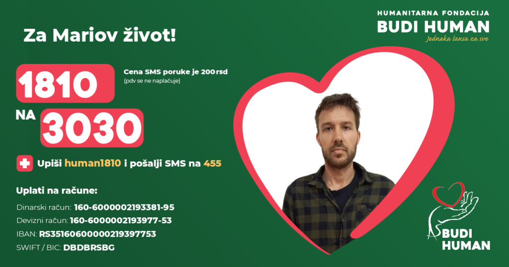 Budimo humani i pomozimo Mariu!