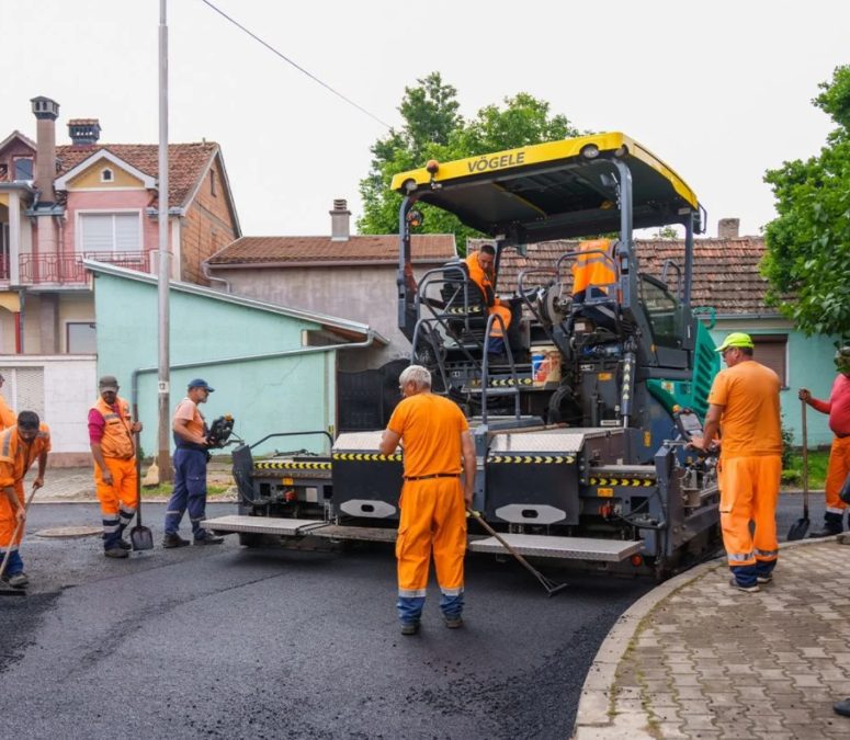 Sanacija ulice Devet Jugovića u Inđiji nakon havarije