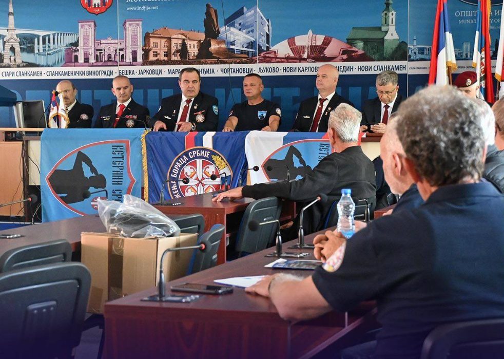 Sastanak Udruženja „Veterani Srema“ sa predsednikom opštine Inđija