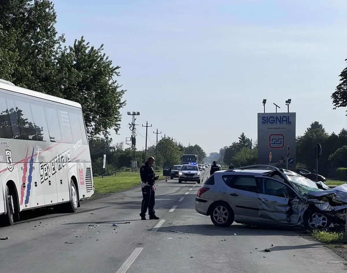 Lakša saobraćajna nezgoda kod “Signala”