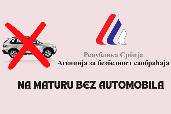 „Na maturu bez automobila“ sutra u Apatinu