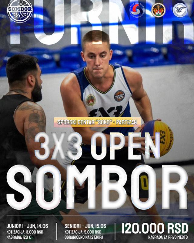 Za vikend u gradu „3x3 Open Sombor“