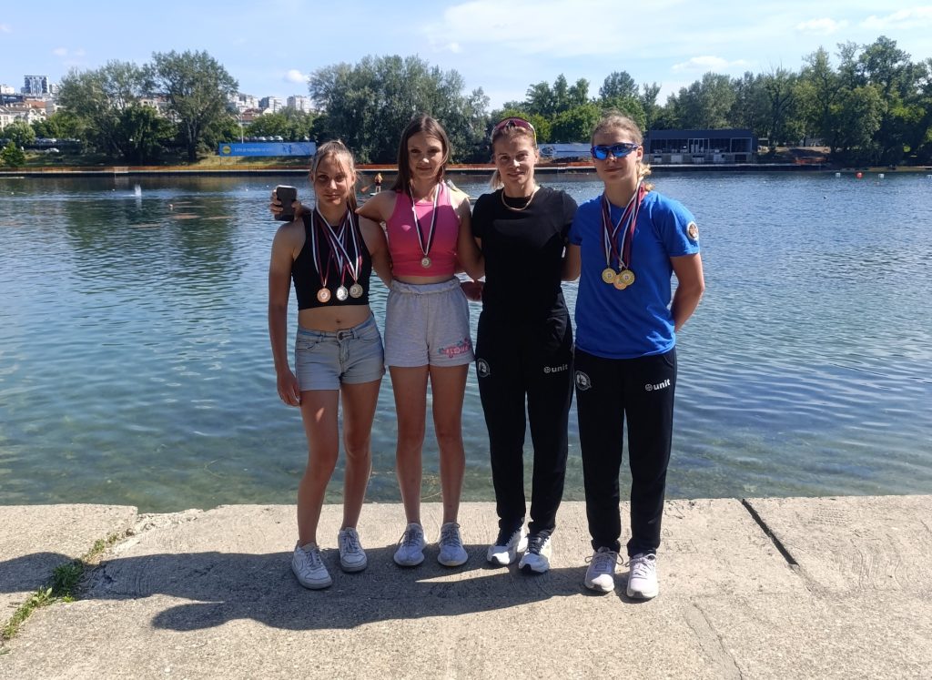 Sedam medalja za Kajak klub „Sombor“ na Kupu Srbije