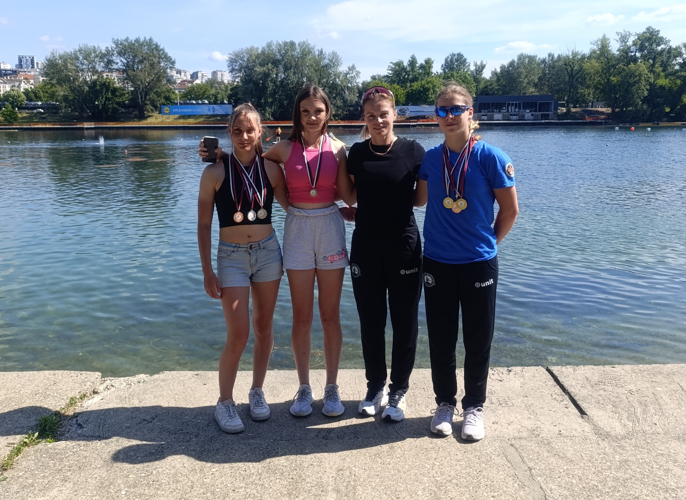 Sedam medalja za Kajak klub „Sombor“ na Kupu Srbije