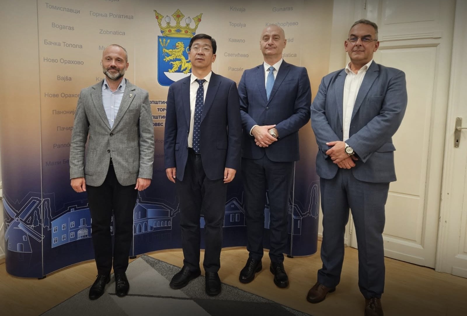 Kineski investitori posetili Bačku Topolu