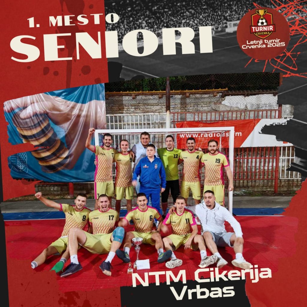 Završen Letnji turnir u malom fudbalu u Crvenki
