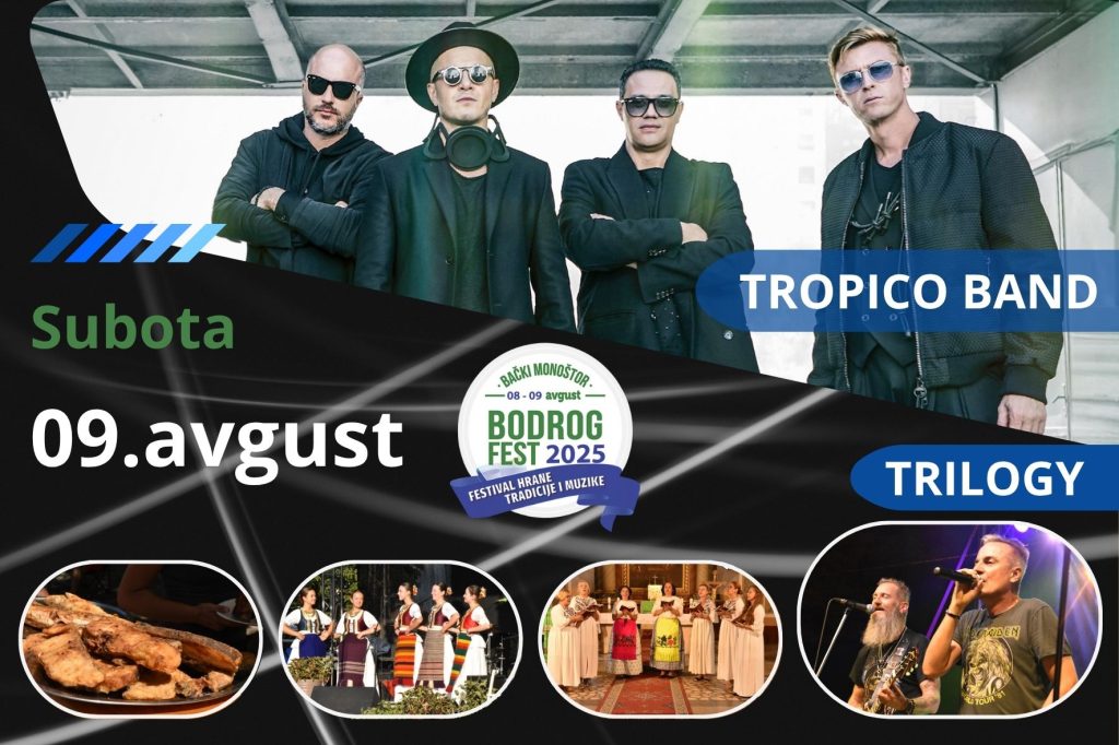 „Tropico bend“ na ovogodišnjem „Bodrogu“