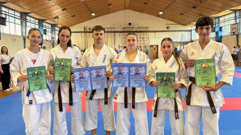 Novi majstori karatea u klubu „Somborac“