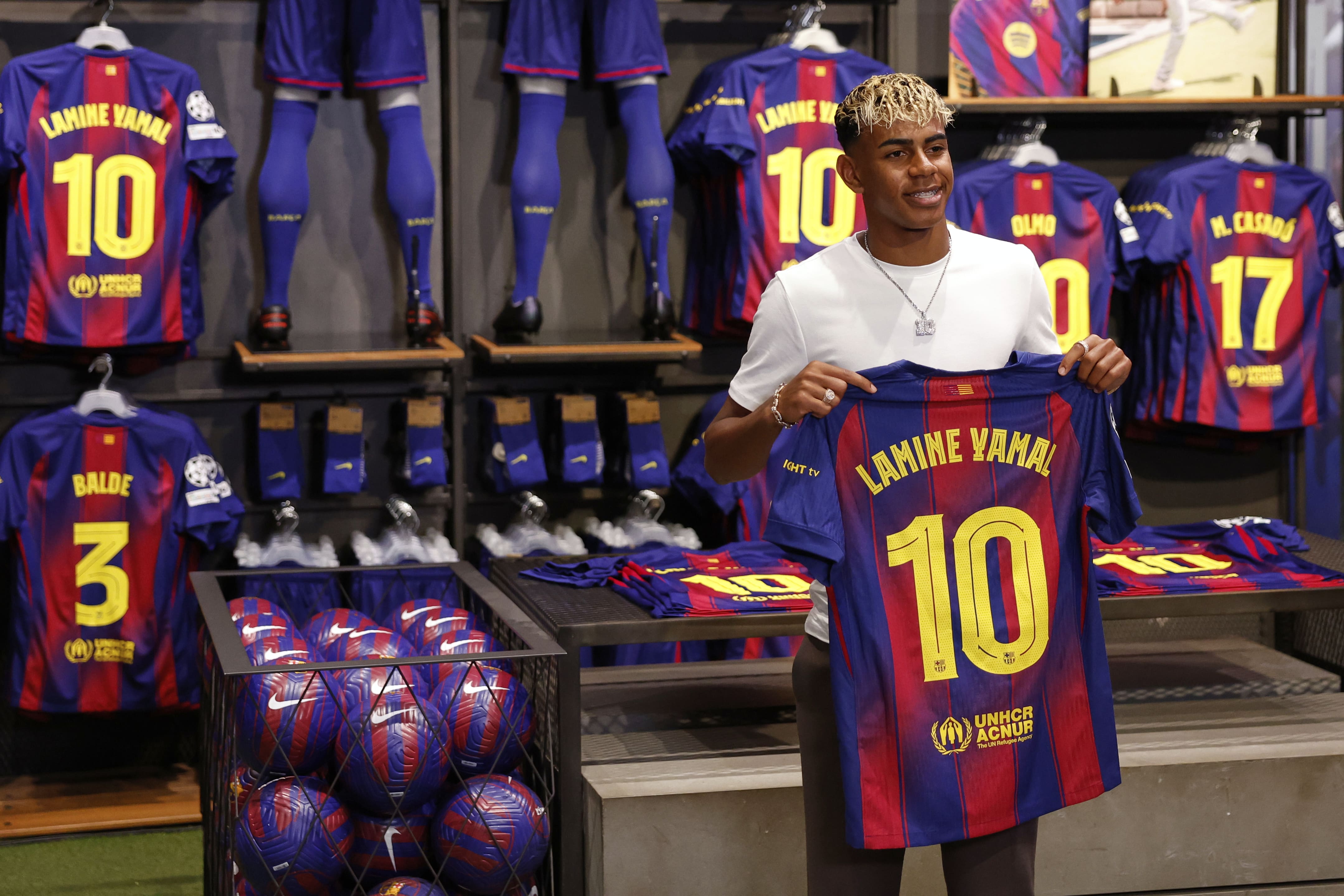 Lamin Jamal nova desetka Barselone
